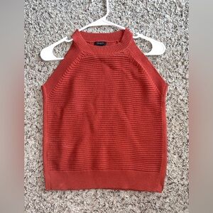 Ann Taylor Orange Sweater Top